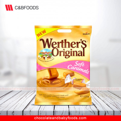 Werther's Original Soft Caramels Candies 125G