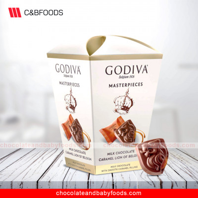 Godiva Masterpieces Milk Chocolate Caramel Lion 119G