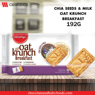 Munchy's Chia Seeds & Milk Oat Krunch Breakfast 192G