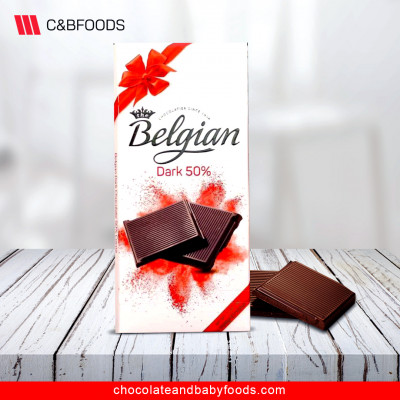 Belgian Dark 50% Chocolate Bar 100G