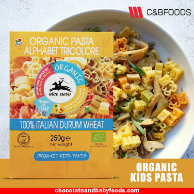Organic Pasta Alphabet Tricolore (Organic Kids Pasta) 250G