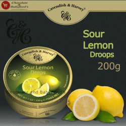Cavendish & Harvey Sour Lemon drops 200g