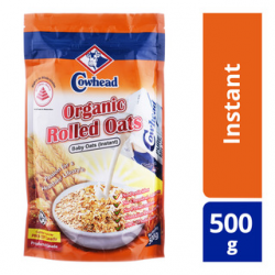 Cowhead Organic Rolled Oats (Instant Baby Oats) 500G