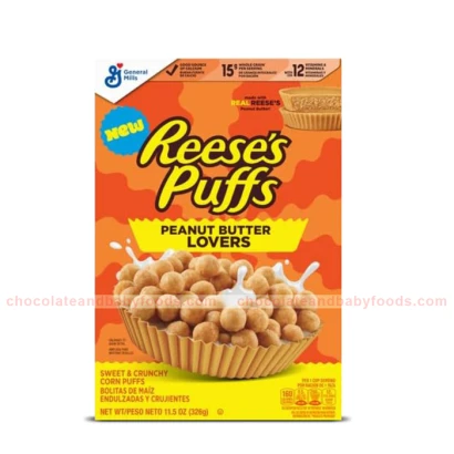 Reese's Puffs Peanut Butter Lovers 326gm