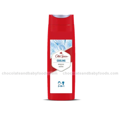 Old Spice Cooling 2 in 1 Shower Gel + Shampoo 400ml