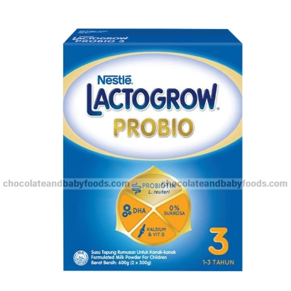 Nestle Lactogrow Probio 3 Formula Milk Powder (1 to 3years) 1.2kg