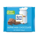 Ritter Sport Alpine Milk Chocolate Bar 100gm