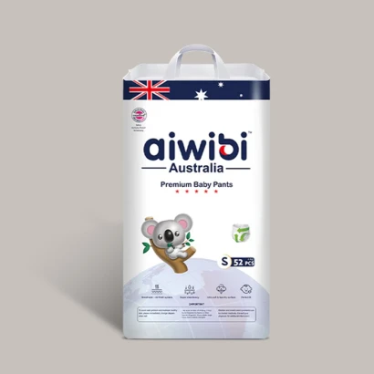 Aiwibi Australia Premium Baby Pants S (Upto 5KG) 52pcs