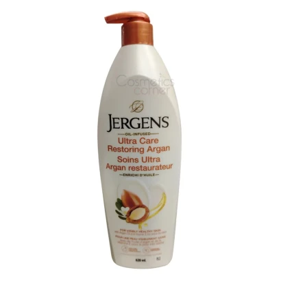 Jergens Ultra Care Restoring Argan Body Lotion 620ml