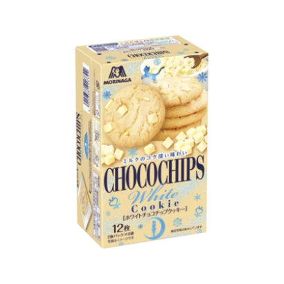 Moringa Choco Chips White Cookies (12pcs) 128gm