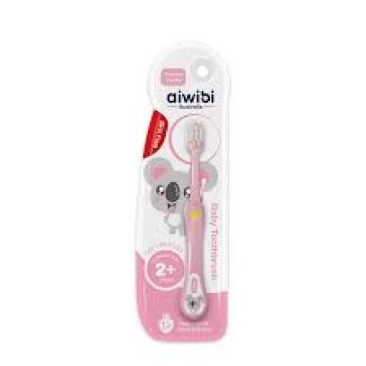 Aiwibi Australia Baby Toothbrush 2+years (Pink)