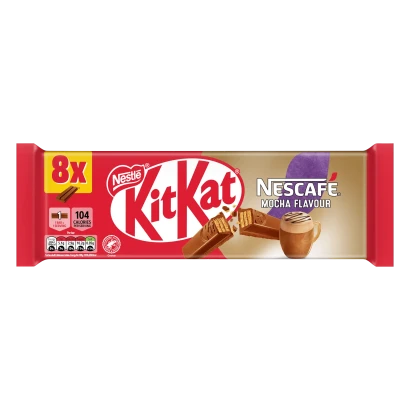 KitKat Nescafe Mocha Flavor 2 Finger Chocolate Bar (8pcs) 165.6g