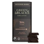 Green & Black's Organic 70% Cocoa Instant Dark Chocolate Bar 90g
