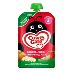 Cow & Gate Banana, Apple, Strawberry and Kiwi Baby Pouch (4mnths) 100g