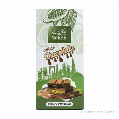 Yathrib Dubai Chocolate Kunafa Pistachio 100g