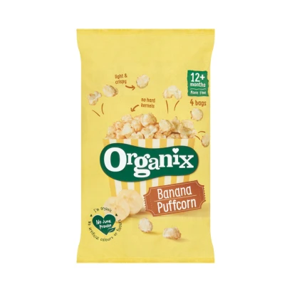 Organix Banana Puffcorn (From 12+ Months) 10g