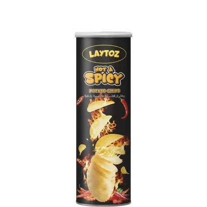 Laytoz Hot & Spicy Potato Chips 80g