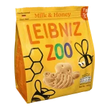 Leibniz Zoo Milk & Honey Biscuits 100g
