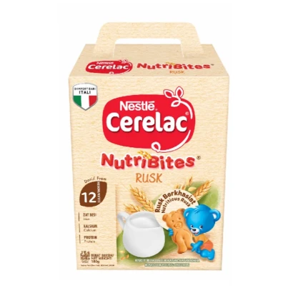 Nestle Cerelac Nutribites Rusk (From 12mnths) 180g