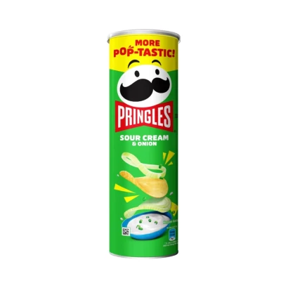 Pringles Sour Cream & Onion Chips 102g