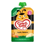 Cow & Gate Apple, Banana Puree (From 4+mnths) 100gm