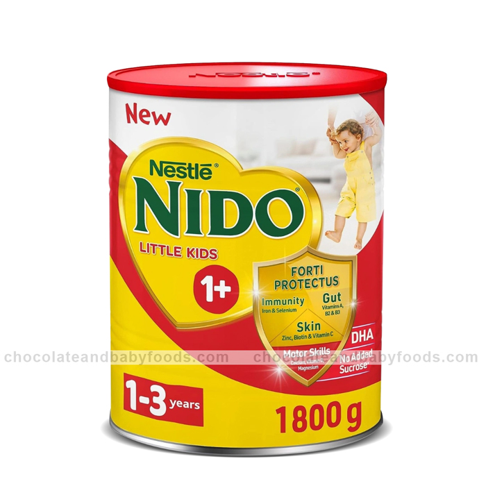 Nestle Nido Little Kids Growing Up Formula Based On Cow Milk 1+ (1-3years) 1800g