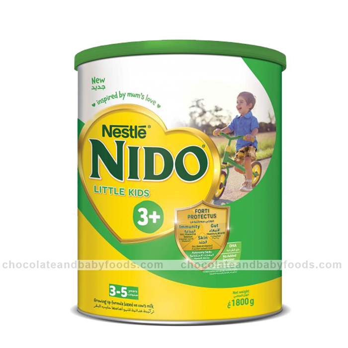 Nestle Nido Little Kids Growing Up Formula Based On Cow Milk 3+ (3-5years) 1800g