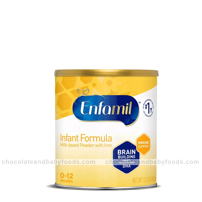 Enfamil Infant Formula Milk Based Powder with Iron (0-12months) 354gm