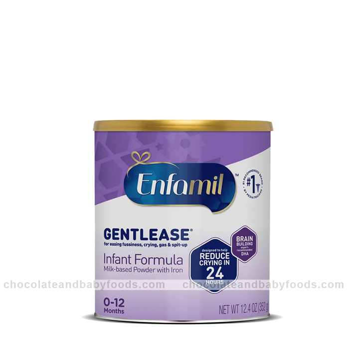 Enfamil Gentlease Infant Formula Milk with Iron (0-12months) 352gm