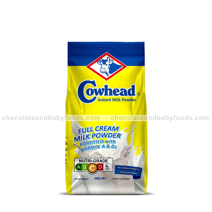 Cowhead Full Cream Milk Powder (Pack) 500G