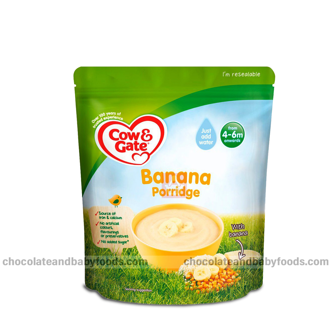 Cow & Gate Banana Porridge (From 4 to 6 Months) 125gm