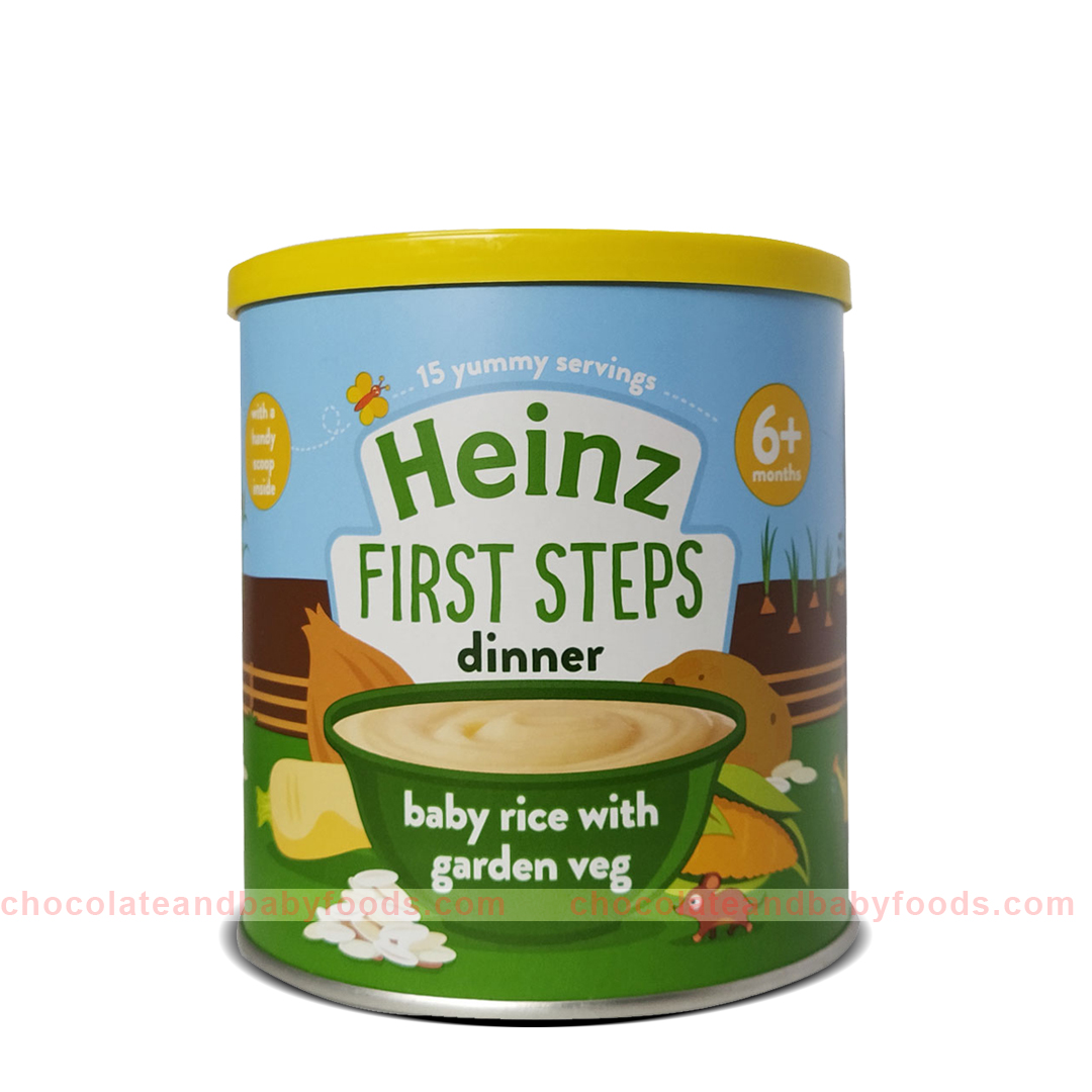 Heinz First Steps Baby Rice with Garden Veg (From 6+ Months) 200G