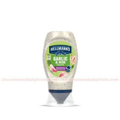 Hellmann's Garlic & Herb Sauce 260gm