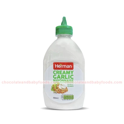 Herman Creamy Garlic Mayonnaise 500ml