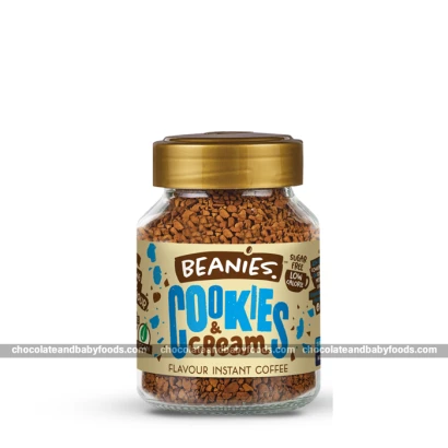 Beanies Cookies & Cream Flavor Instant Coffee 50gm