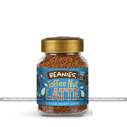 Beanies Toffee Nut Latte Flavor Instant Coffee 50gm