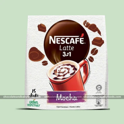 Nescafe Latte 3in1 Mocha Coffee (15stiks) 465gm