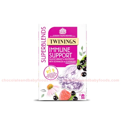 Twining's Superblends Immune Support Blackcurrant & Raspberry (20tea Bags) 40gm