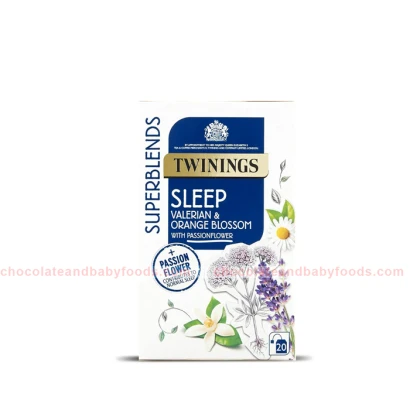 Twinings Sleep Valerian & Orange Blossom (20 Tea Bags) 30gm