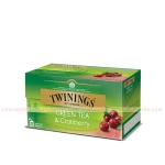 Twinings Green Tea & Cranberry (25 Tea Bags) 40gm