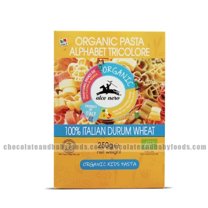 Organic Pasta Alphabet Tricolore (Organic Kids Pasta) 250gm