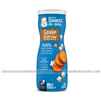 Gerber Sweet Potato Puffs (8+ Months) 42gm