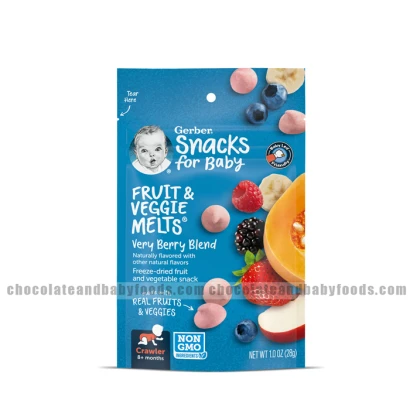 Gerber Fruit & Veggie Melts Very Berry Blend (8+ Months) 28gm