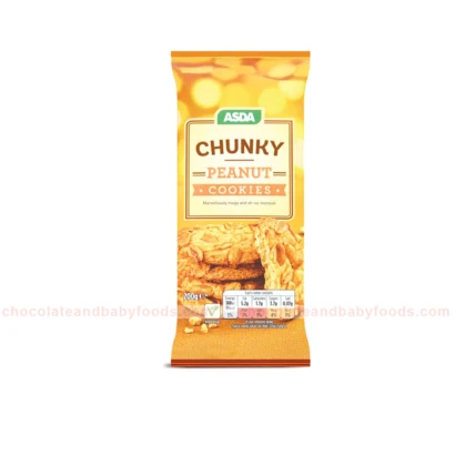 Asda Chunky Peanut Cookies 200gm