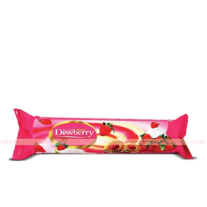 Dewberry Sandwich Cookies Rool (Strawberry) 105gm