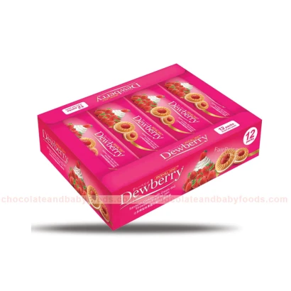 Dewberry Strawberry Sandwich Cookies (12pcs Pack) 324gm