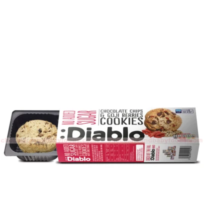 Diablo No Added Sugar Chocolate Chips & Goji Berries Cookies 135gm