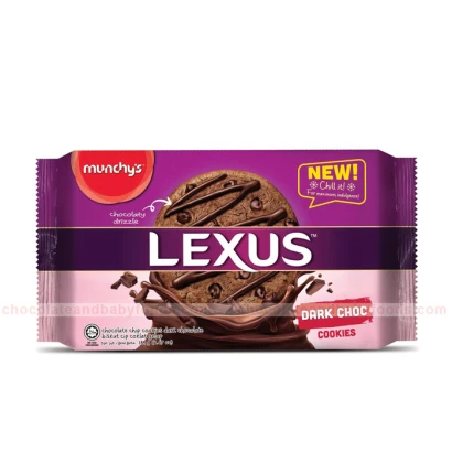 Munchy's Lexus Dark Choc Cookies 189gm