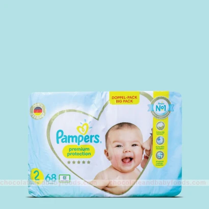 Pampers Premium Protection (Belt System) Size- 2 (4-8 KG) 68pcs