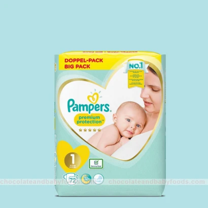 Pampers Premium Protection (Belt System) Size-1 (2-5 KG) 72pcs